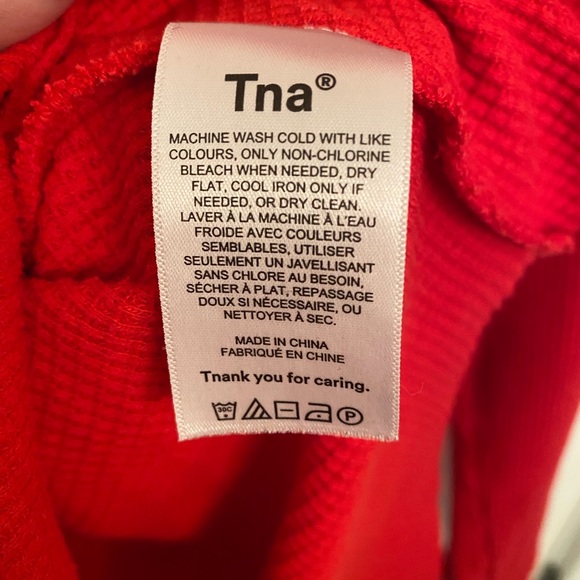 TNA Red Long Sleeve - Picture 4 of 5